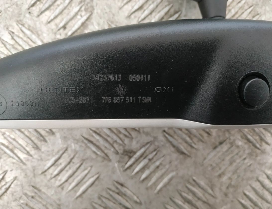 VOLKSWAGEN Touareg 2 generation (2010-2018) Interior Rear View Mirror 7P6857511T,E11026141 18182490