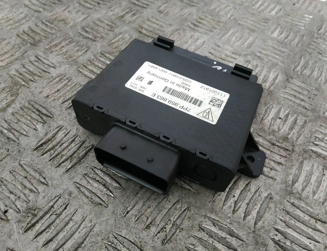 VOLKSWAGEN Touareg 2 generation (2010-2018) Jaudas sadales kaste 7PP959663E 18186928