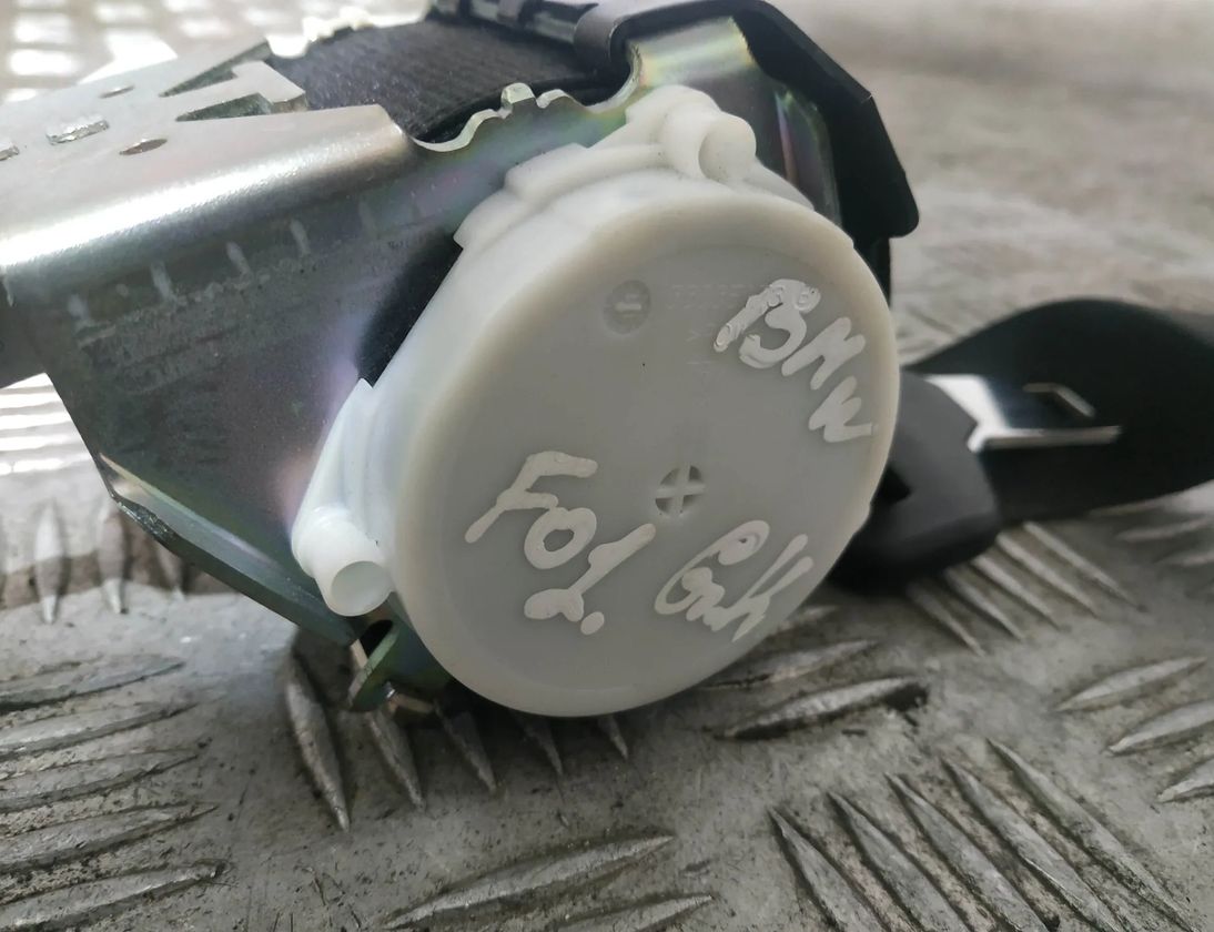 BMW 7 Series F01/F02 (2008-2015) Aizmugurējā kreisā drošības josta 34025147B,9163237,33017492,33061254B 18778383