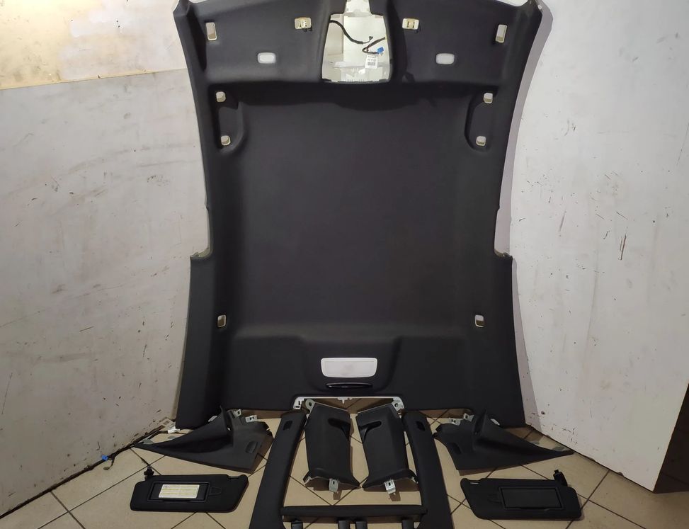 MERCEDES-BENZ C-Class W204/S204/C204 (2004-2015) Black Roof Liner Set A2046903150,A20469031509F52,A0015425423,A2048110340,A2048204801,A2075400009,A2046900108 26957958