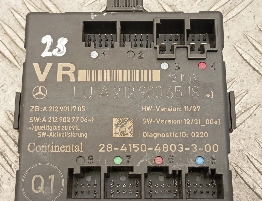 MERCEDES-BENZ E-Class W212/S212/C207/A207 (2009-2016) Front Right Door Control Unit A2129006518 31567928