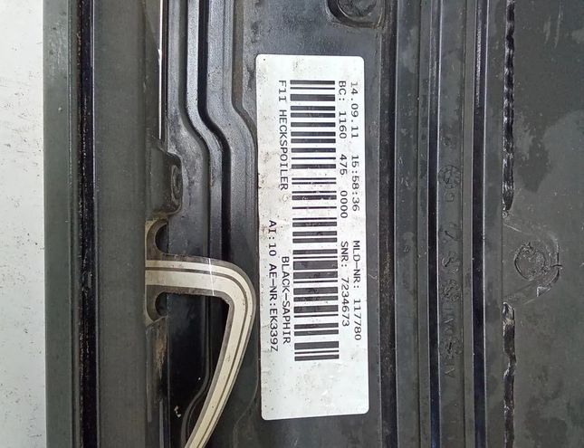 BMW 5 Series F10/F11 (2009-2017) Спойлер 51627206564 30445247