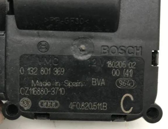 AUDI A6 C6/4F (2004-2011) Interior Heater Flap Motor Actuator 4E0820511,0132801369,4F0820511B,CZ1168803710 32208880