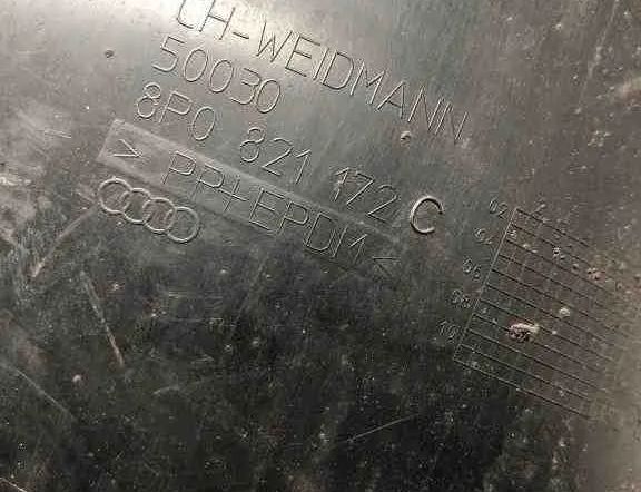 AUDI A3 8P (2003-2013) Priekšējais kreisais paspārnis 50030,8P0821172C,8P0821172E,8P0821172G 32605268