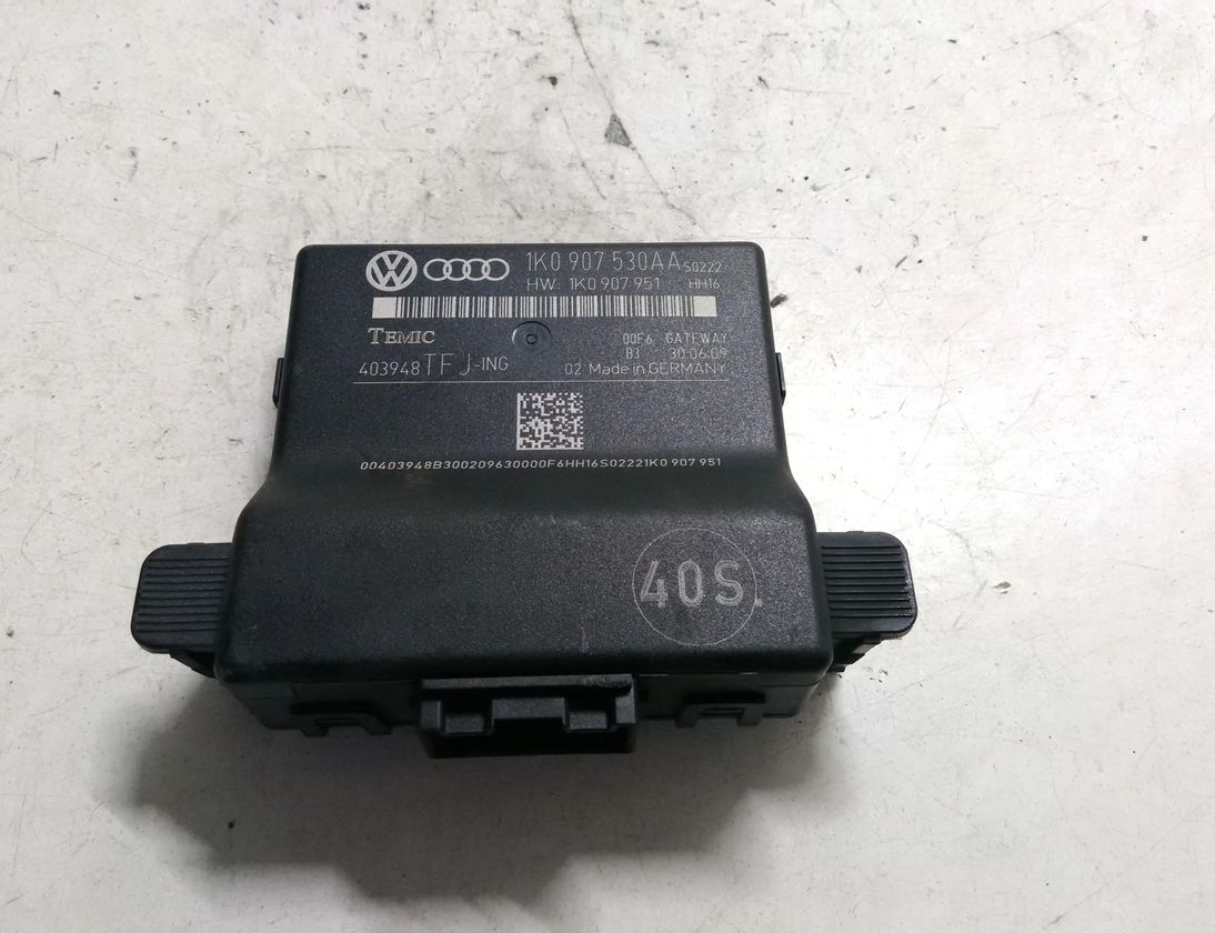VOLKSWAGEN Golf 6 generation (2008-2015) Gateway Control Unit 1K0907951,1K0907530AA 28379272