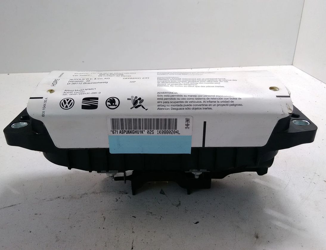 VOLKSWAGEN Golf Plus 1 generation (2004-2009) Dashboard Airbag SRS 1K0880204L 30007503