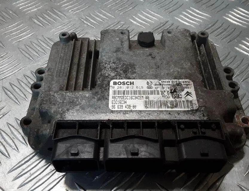 PEUGEOT Partner 2 generation (2008-2023) Engine Control Unit ECU 9663943980 30486697