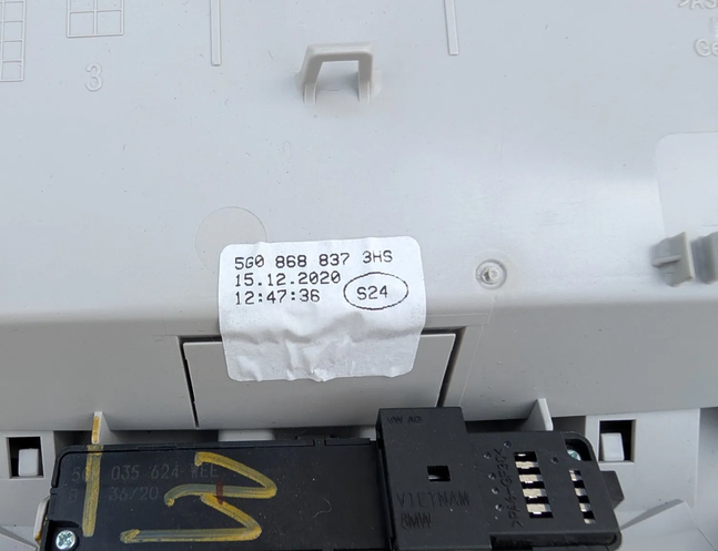 VOLKSWAGEN Passat B8 (2014-2023) Interior Lighting 5G0867591C,5G0868837 30818208