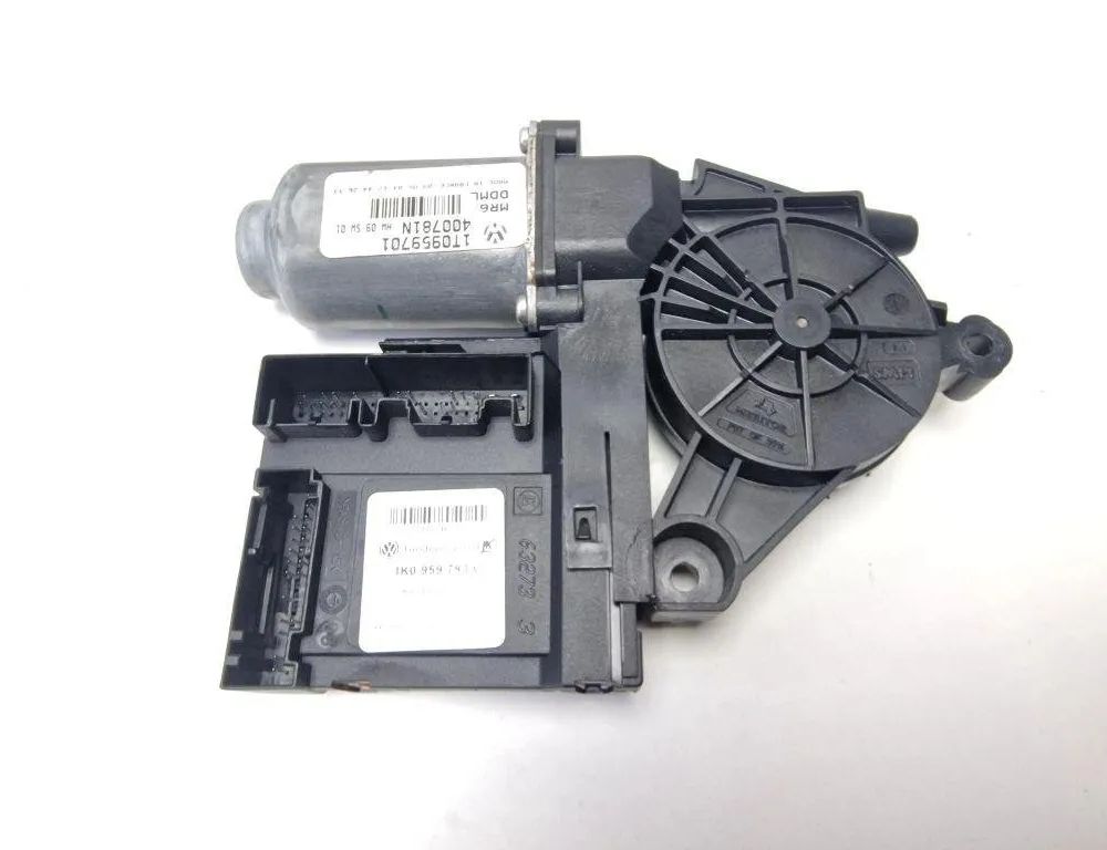 VOLKSWAGEN Touran 1 generation (2003-2015) Priekšējo kreiso durvju logu pacēlāja motorīts 1K0959793C 31239093