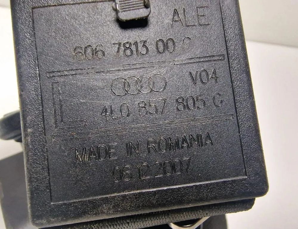 AUDI Q7 4M (2015-2024) Ремень безопасности задний правый 4L0857805G 31244101