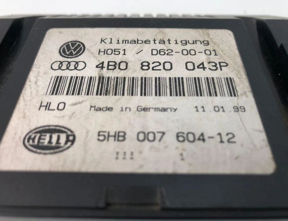 AUDI A6 C8/4K (2018-2024) Другие блоки управления 4B0820043P 31271731