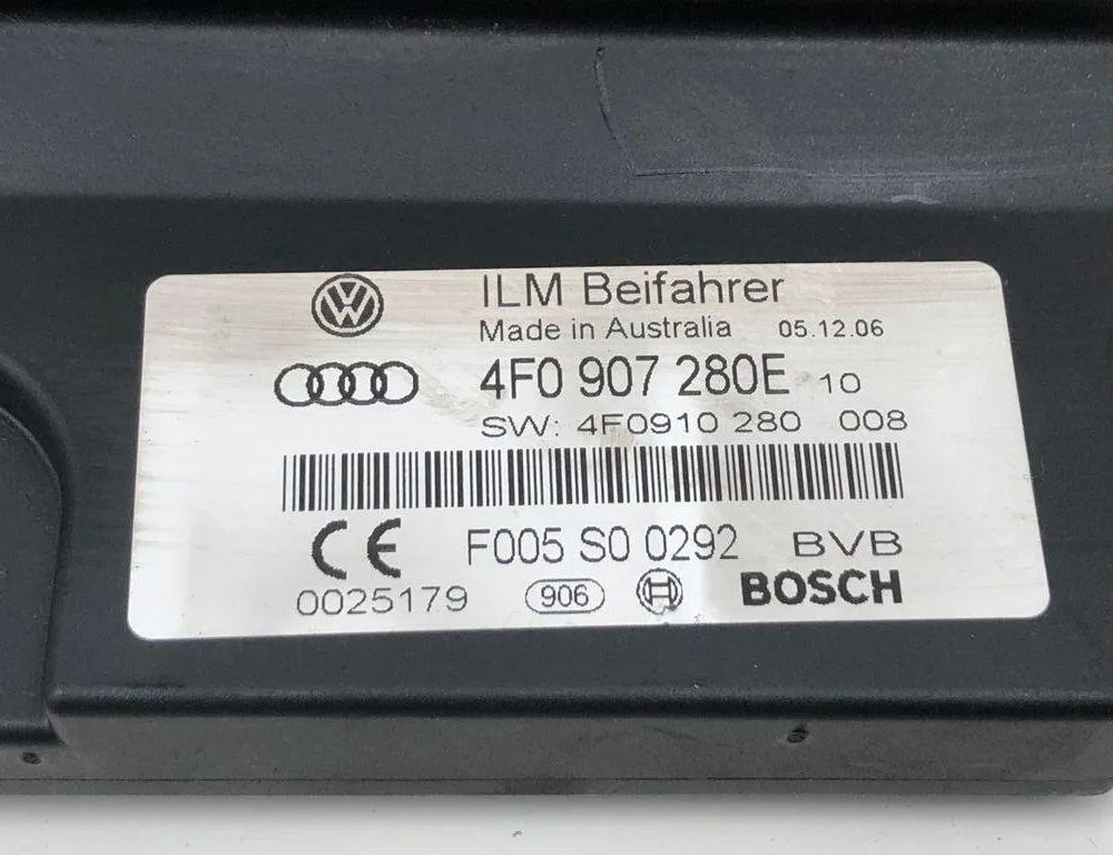AUDI Q7 4M (2015-2024) Citau veidu vadības bloki F005S00292,4F0907280E 31275219
