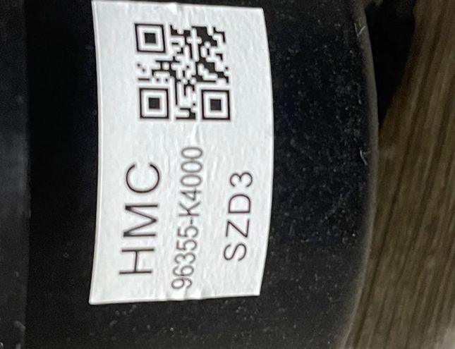 HYUNDAI Kona 1 generation (2017-2024) Другие блоки управления 96355-k4000 22652235