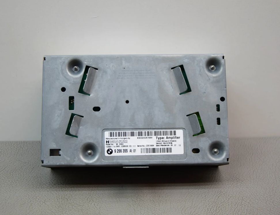 BMW 5 Series F10/F11 (2009-2017) Усилитель звука 9266355 23537410