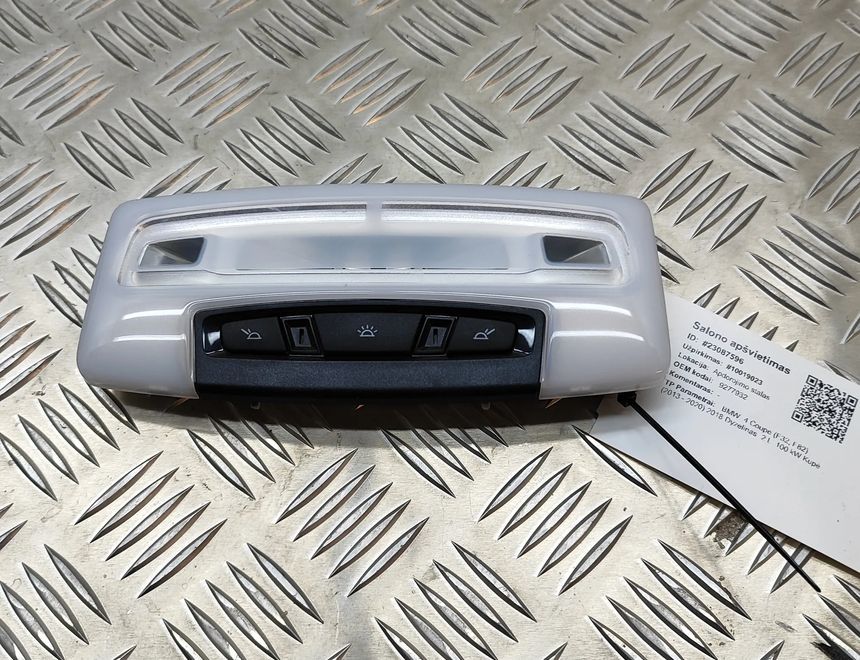 BMW 4 Series F32/F33/F36 (2013-2020) Interior Lighting 9277932 23087596