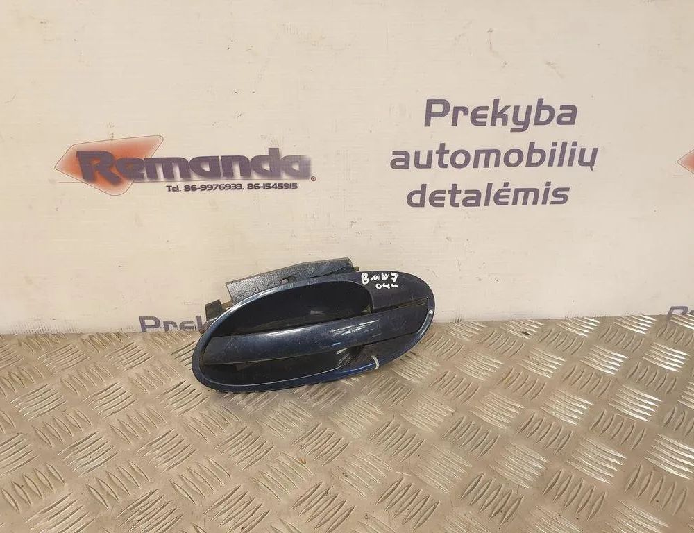BMW 7 Series E65/E66 (2001-2008) Rear right door outer handle 31606513