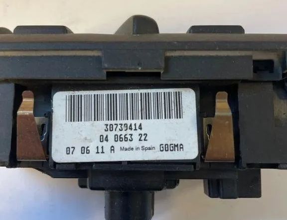 VOLVO S80 2 generation (2006-2020) Lukturu vadības slēdzis 30739414 31607780