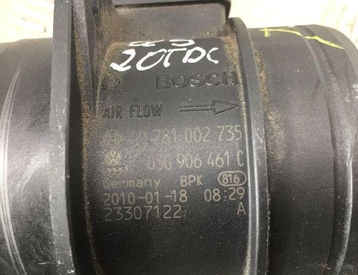 AUDI Q5 8R (2008-2017) Gaisa plūsmas mērītājs 0281002735,03G906461C,F00C267046 21443663