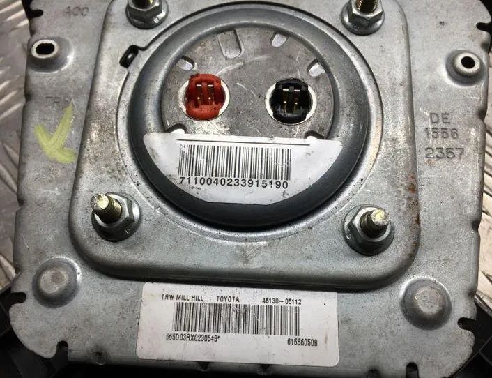 TOYOTA Avensis 2 generation (2002-2009) Stūres drošības spilvens 4513005112 21444261