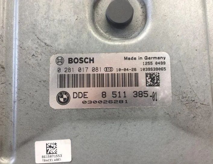 BMW 5 Series F10/F11 (2009-2017) Блок управления двигателем 8511385,0281017081,1039S39065 22373037