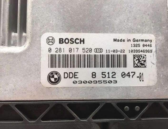 BMW 3 Series E90/E91/E92/E93 (2004-2013) Блок управления двигателем 8512047,851204701,0281017520 22373485