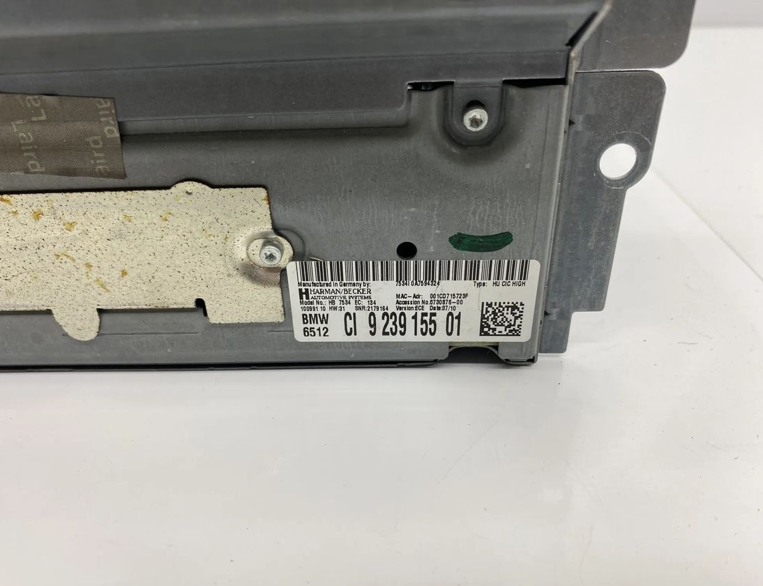 BMW 5 Series F10/F11 (2009-2017) Navigation Control Unit 9239155,65129239155 23570673