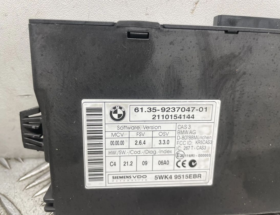 BMW 3 Series E90/E91/E92/E93 (2004-2013) Engine ECU Set 8510829,0281017024,9237047 27966583