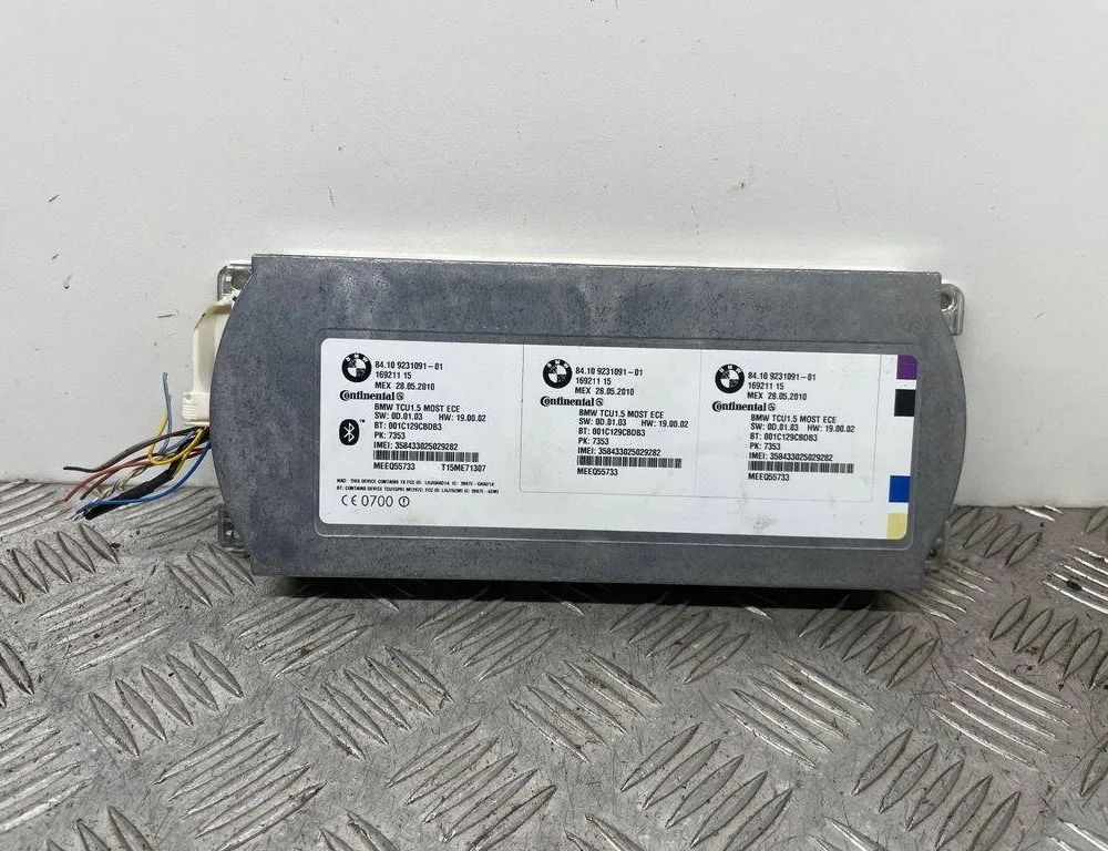 BMW 5 Series F10/F11 (2009-2017) Bluetooth vadības bloks 9231091 30985123