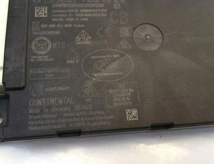 MERCEDES-BENZ GLA-Class H247 (2019-2024) Other Control Units A1679001320 24278268