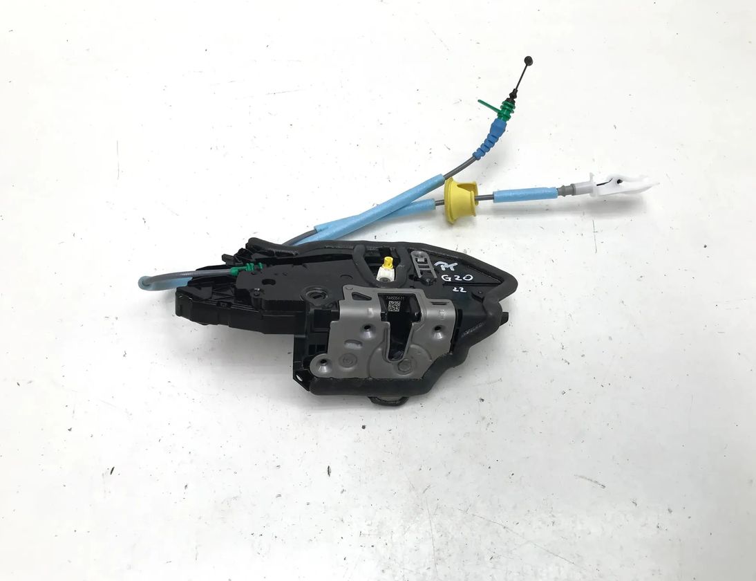 BMW 3 Series G20/G21/G28 (2018-2024) Aizmugurējā labā durvju slēdzene 7445054 30191236