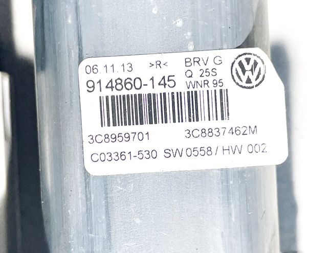 VOLKSWAGEN Passat B7 (2010-2015) Моторчик стеклоподъемника задней левой двери 3C0959793C,3C8837462M,3C8959701 13565380