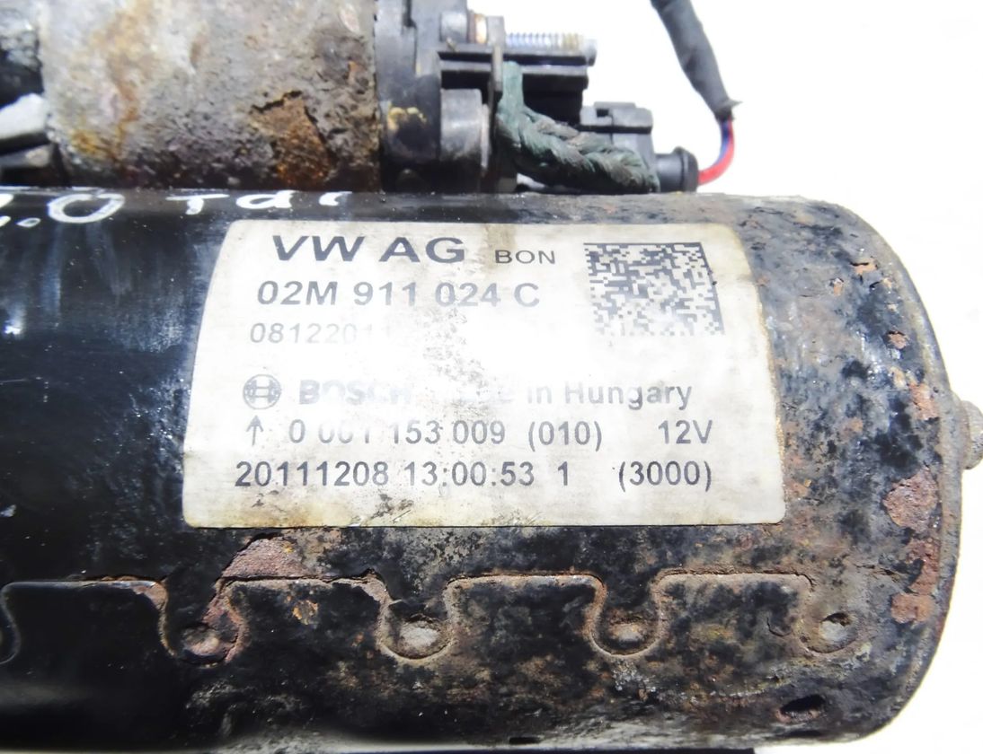 VOLKSWAGEN Passat Variant 1 generation (2010-2024) Starteris 0001153009,02M911024C 14660083