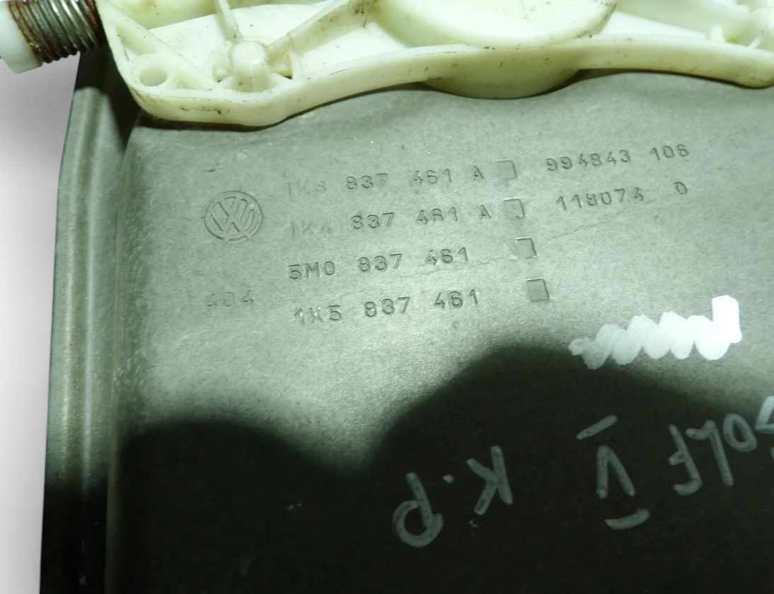 VOLKSWAGEN Golf 5 generation (2003-2009) Front Left Door Window Regulator 1K3837461A,1K4837461A,1K5837461,5M0837461 28055691