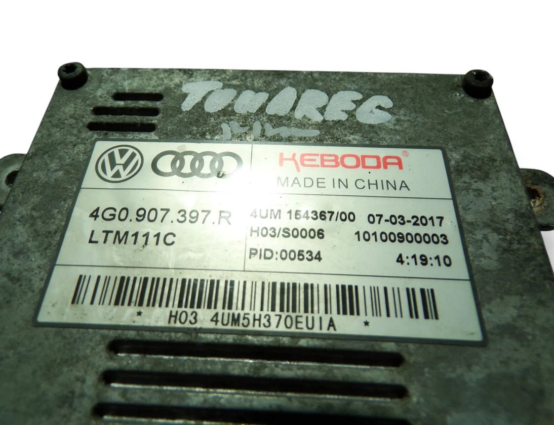 VOLKSWAGEN Touareg 2 generation (2010-2018) Блок розжига ксенона 4G0907397R 28338899