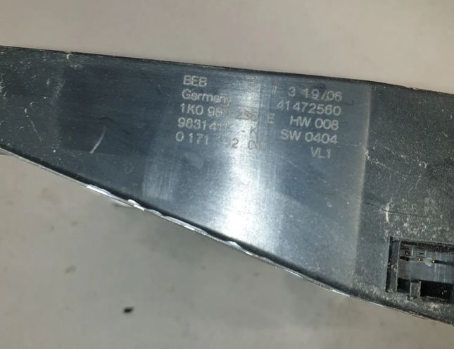 SKODA Octavia 2 generation (2004-2013) Electric Cabin Heater Radiator 1k0963235e 24660831