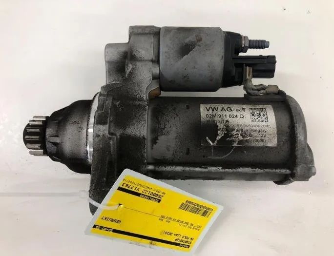 VOLKSWAGEN Polo 6 generation (2017-2024) Starter Motor 02M911024Q 30456772