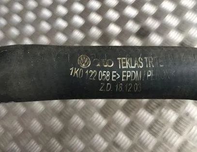 VOLKSWAGEN Golf Plus 1 generation (2004-2009) Шланги охлаждающей жидкости 1K0122058E,1K0122058 21200180