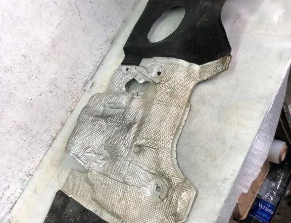 VOLKSWAGEN Touran 3 generation (2015-2023) Siltuma aizsardzība 5qb863353e 32125304