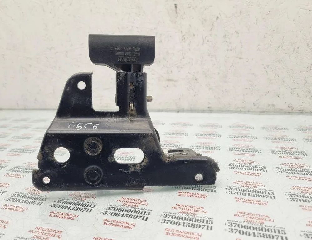 AUDI A6 C6/4F (2004-2011) Крюк капотa 4F0823480B 31437826