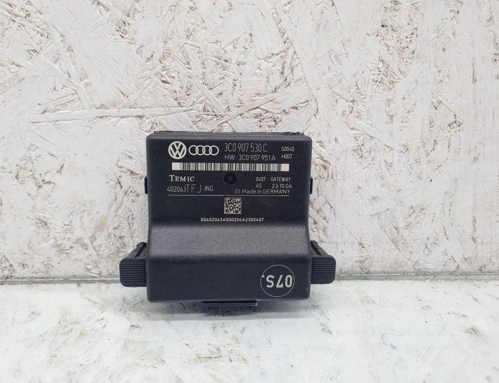 VOLKSWAGEN Passat B6 (2005-2010) Vārtejas vadības bloks 3C0907530C 31439670