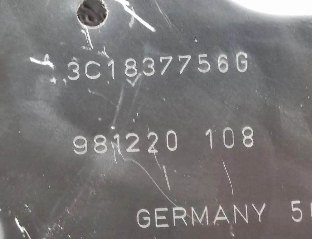 VOLKSWAGEN Passat B6 (2005-2010) Rear Right Door Window Regulator 3C1837756G 31445418