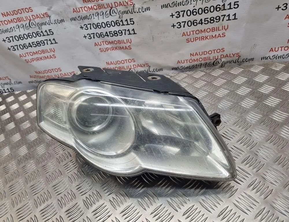 VOLKSWAGEN Passat B6 (2005-2010) Фара передняя правая 3C0941006AB 31446767