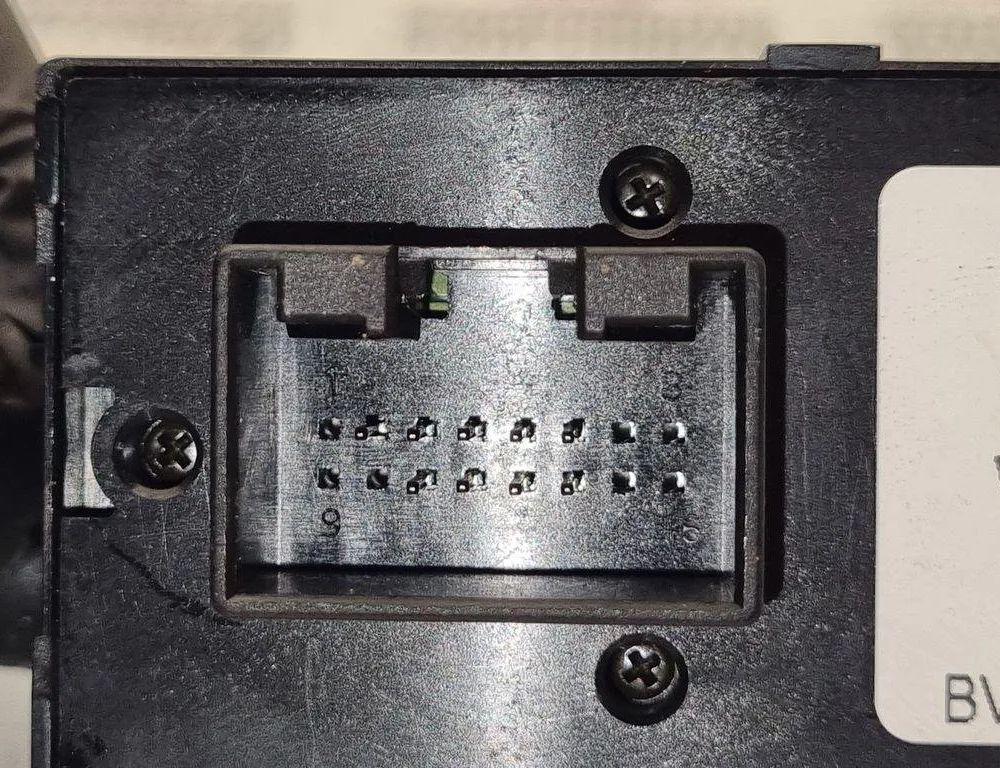 VOLKSWAGEN Golf 4 generation (1997-2006) Rear Left Door Window Control Switches 1J4959857B 31453685