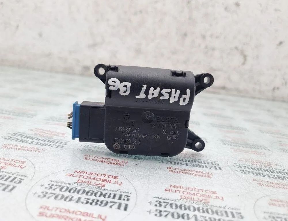 VOLKSWAGEN Passat B6 (2005-2010) Interior Heater Flap Motor Actuator 0132801363 31474401