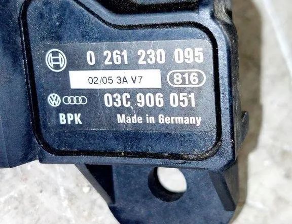 VOLKSWAGEN Golf Plus 1 generation (2004-2009) MAP Sensor 0261230095 31478982