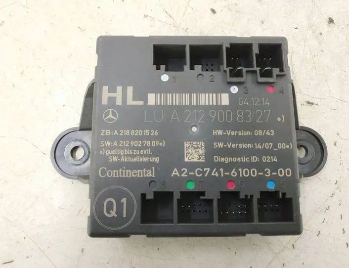 MERCEDES-BENZ E-Class W212/S212/C207/A207 (2009-2016) Блок управления дверей левый задний DALISID1205,2129008327,A2129008327 27148361