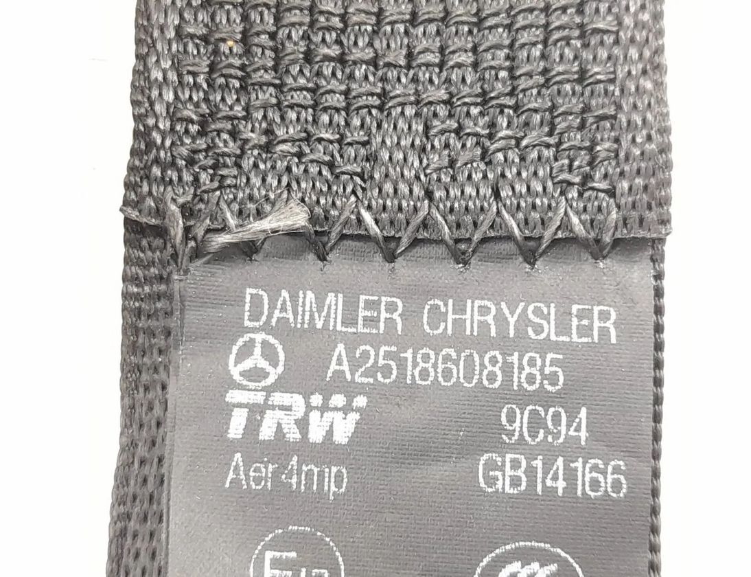 MERCEDES-BENZ R-Class W251 (2005-2017) Aizmugurējā kreisā drošības josta 2518608185,A2518608185 28977972