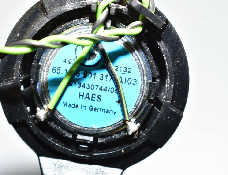 BMW 7 Series E65/E66 (2001-2008) Front Left Door Loudspeaker 6901317 12198605