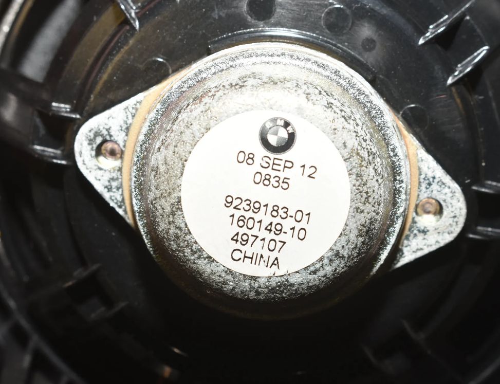 BMW 5 Series F10/F11 (2009-2017) Звуковой динамик приборной панели 65139239183,9239183,65139289639,9289639 15000734