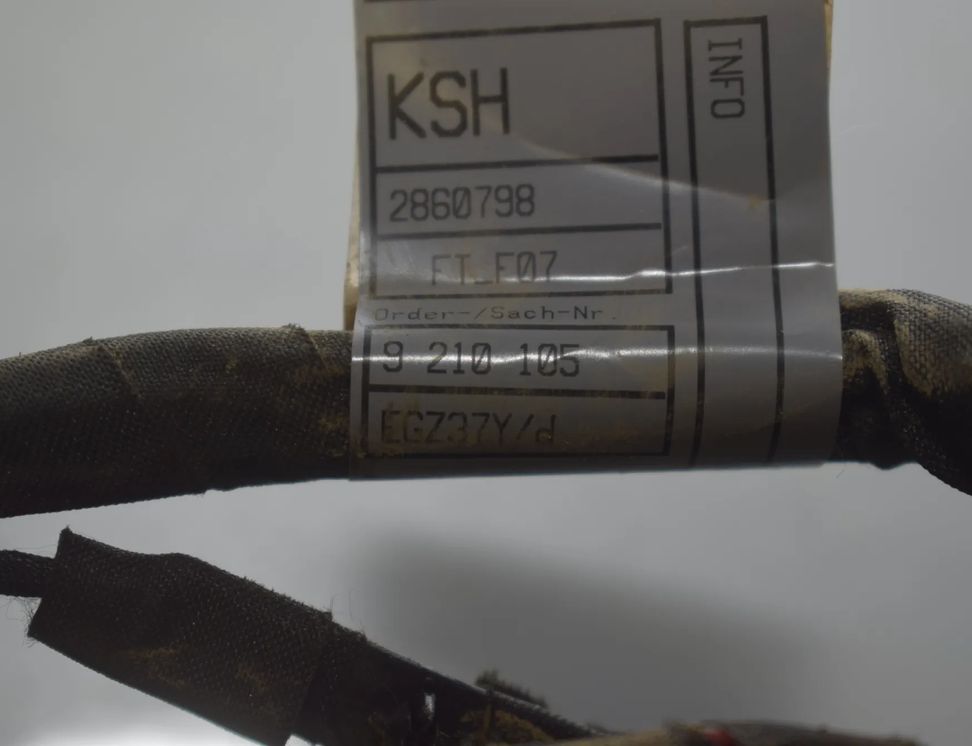 BMW 5 Series Gran Turismo F07 (2010-2017) Дверные кабели спереди справа 61139169241,9169241 17877701